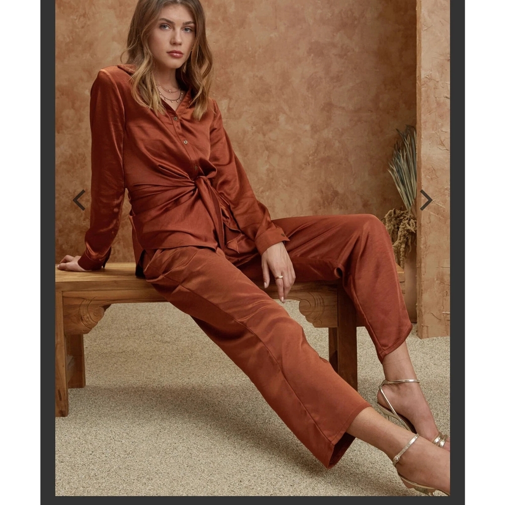 Rust Women's Pants